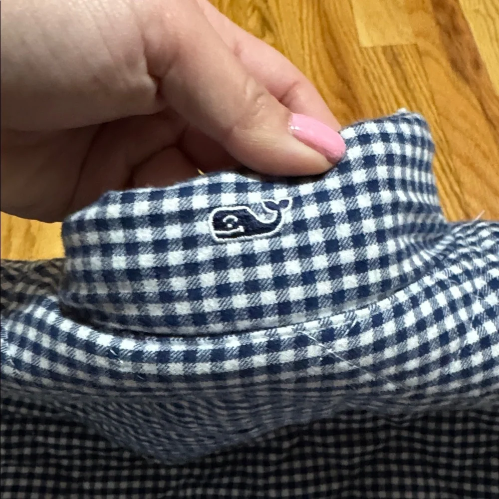 Vineyard Vines Reversible Fleece Plaid Vest - Picture 7 of 7